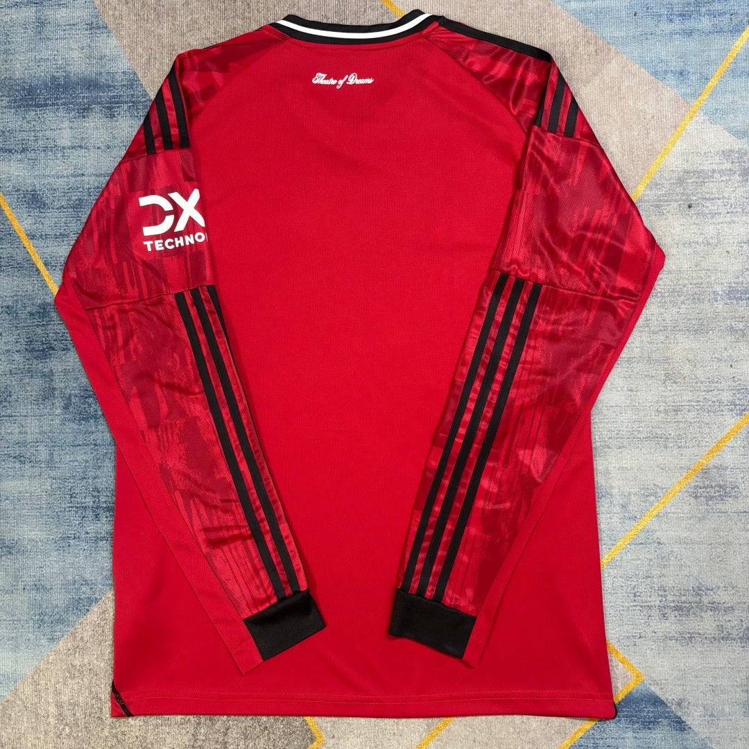 Manchester United Maillot Manches Longues Domicile 25/26