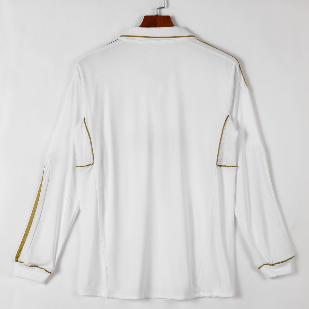 Real Madrid Maillot Manches Longues Domicile Rétro 2011/2012
