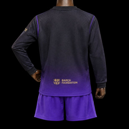 Barcelone Maillot Manches Longues Extérieur 26/27 – Enfant – photo 2