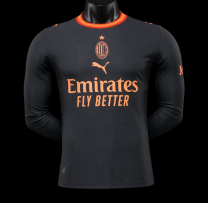 Milan AC Maillot Manches Longues Third 26/27 – Version Player