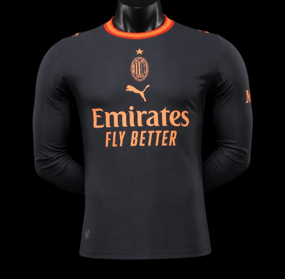 Milan AC Maillot Manches Longues Third 26/27 – Version Player