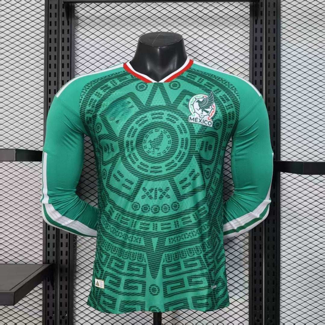 Mexique Maillot Manches Longues Domicile 25/26 – Version Player