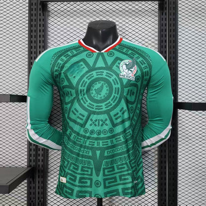 Mexique Maillot Manches Longues Domicile 25/26 – Version Player