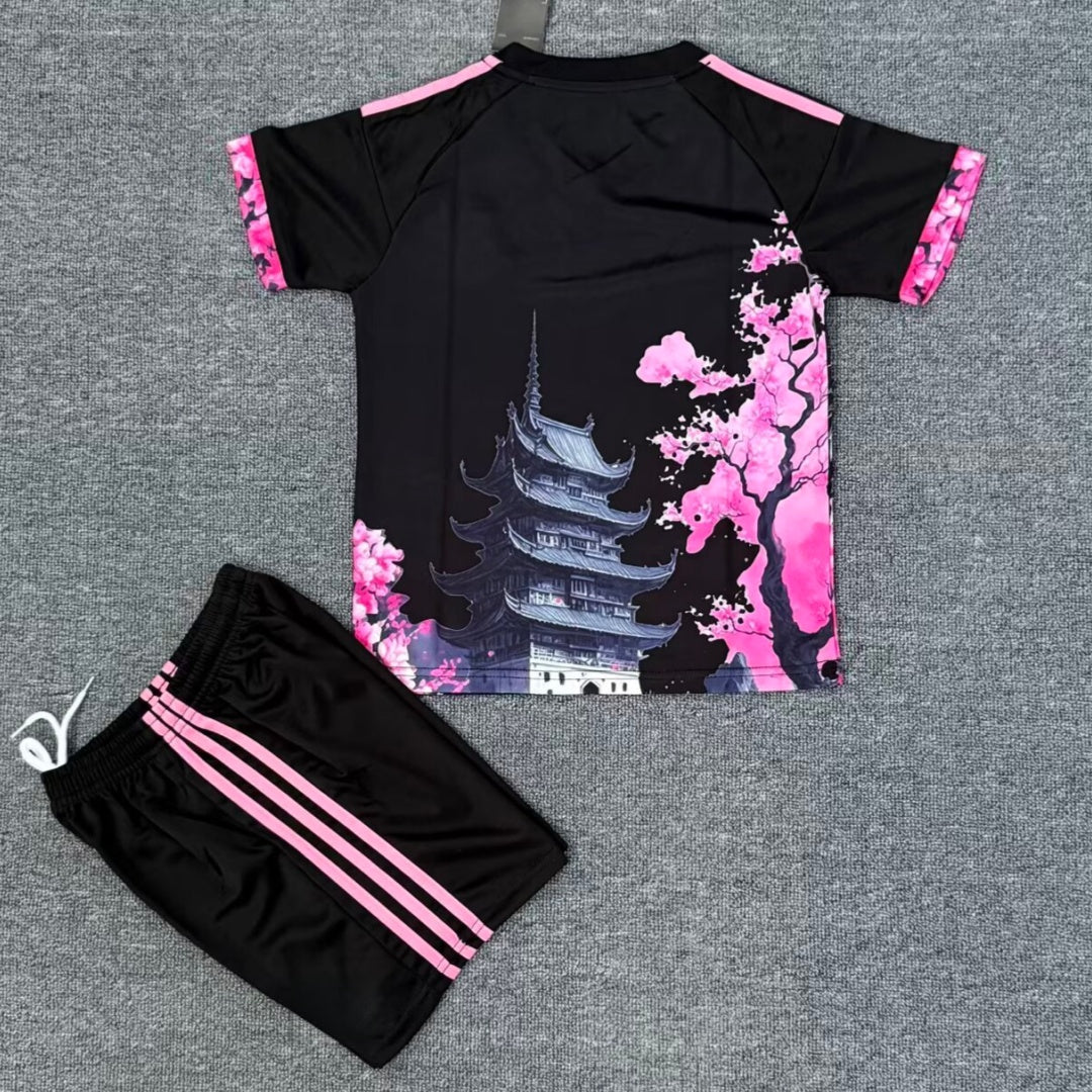 Japon Ensemble Enfant Spécial Rose Dragon 25/26