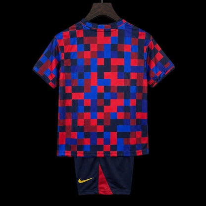 Barcelone Maillot Avant-Match 26/27 – Enfant