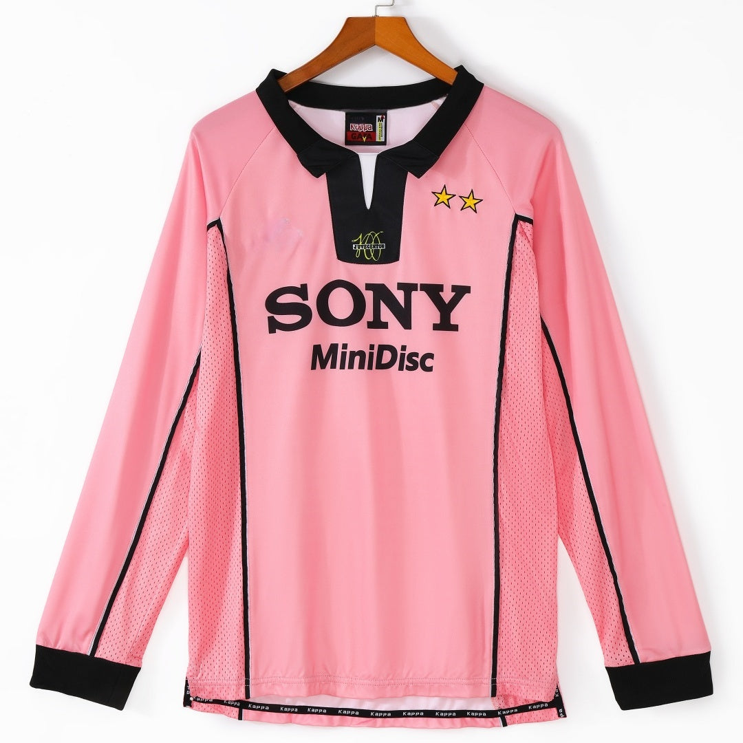 Juventus Maillot Manches Longues Extérieur Rétro 1997/1998