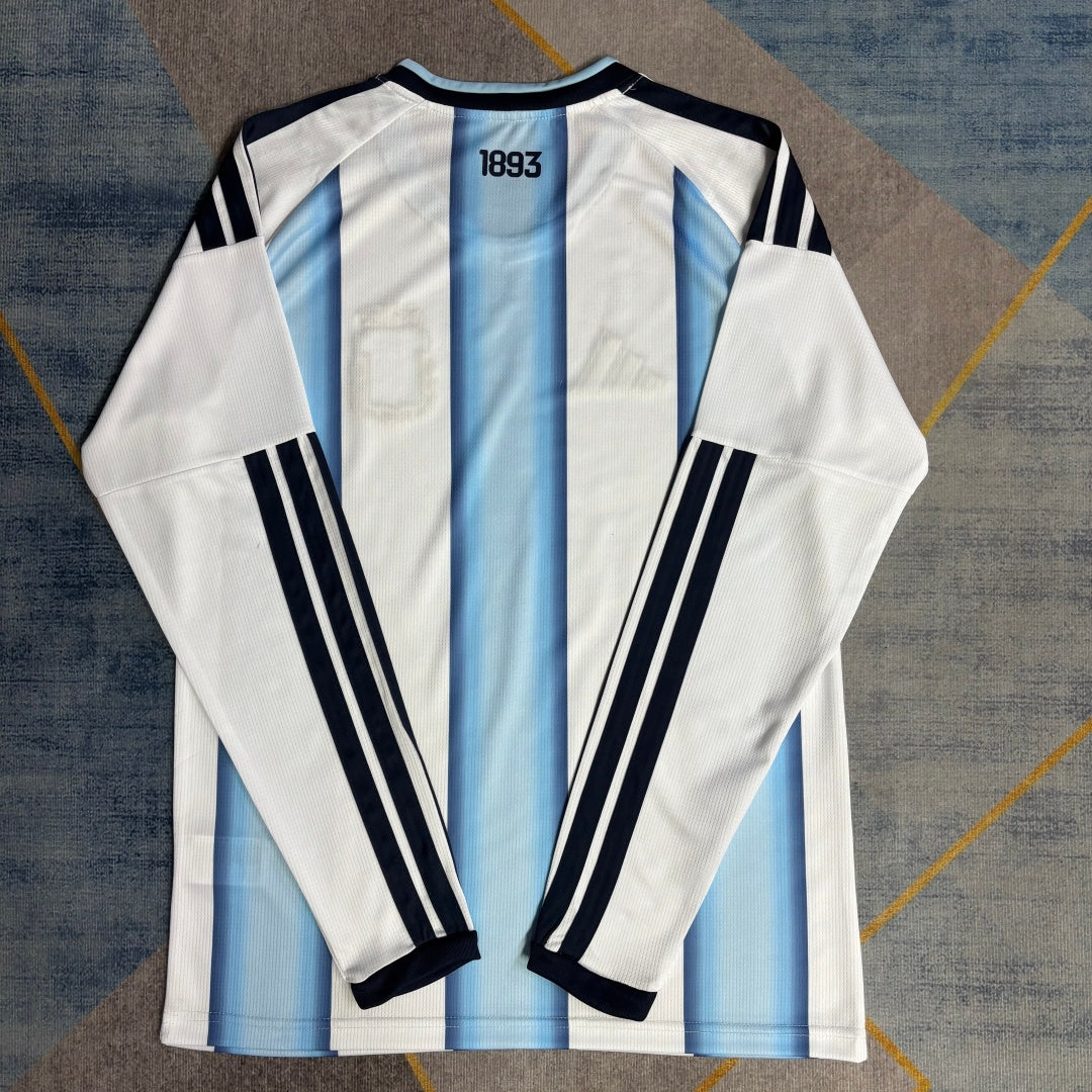 Argentine Maillot Manches Longues Domicile 25/26
