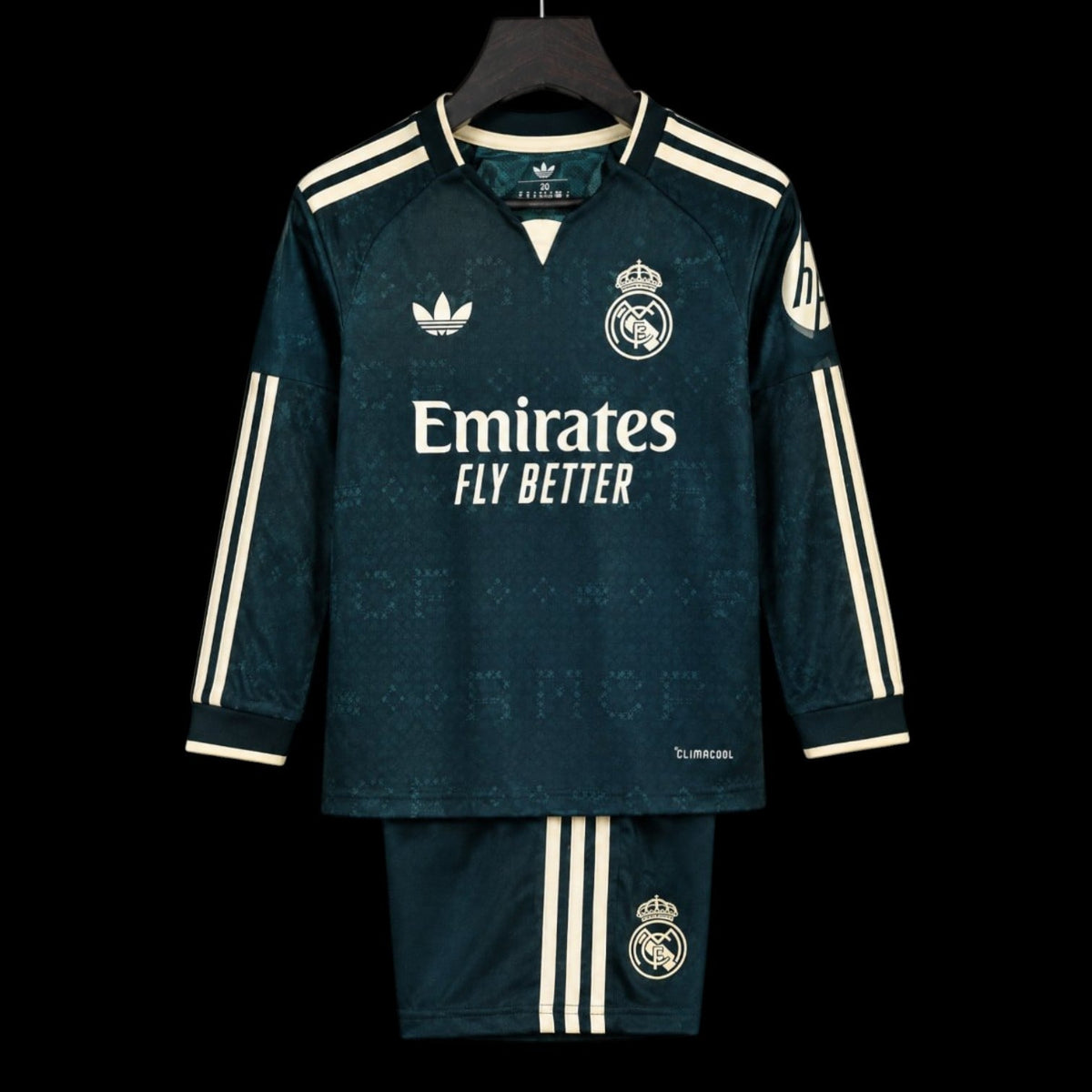 Real Madrid Maillot Manches Longues Extérieur 26/27 – Enfant