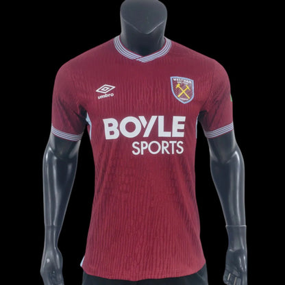 West Ham Maillot Domicile 25/26 – Version Player