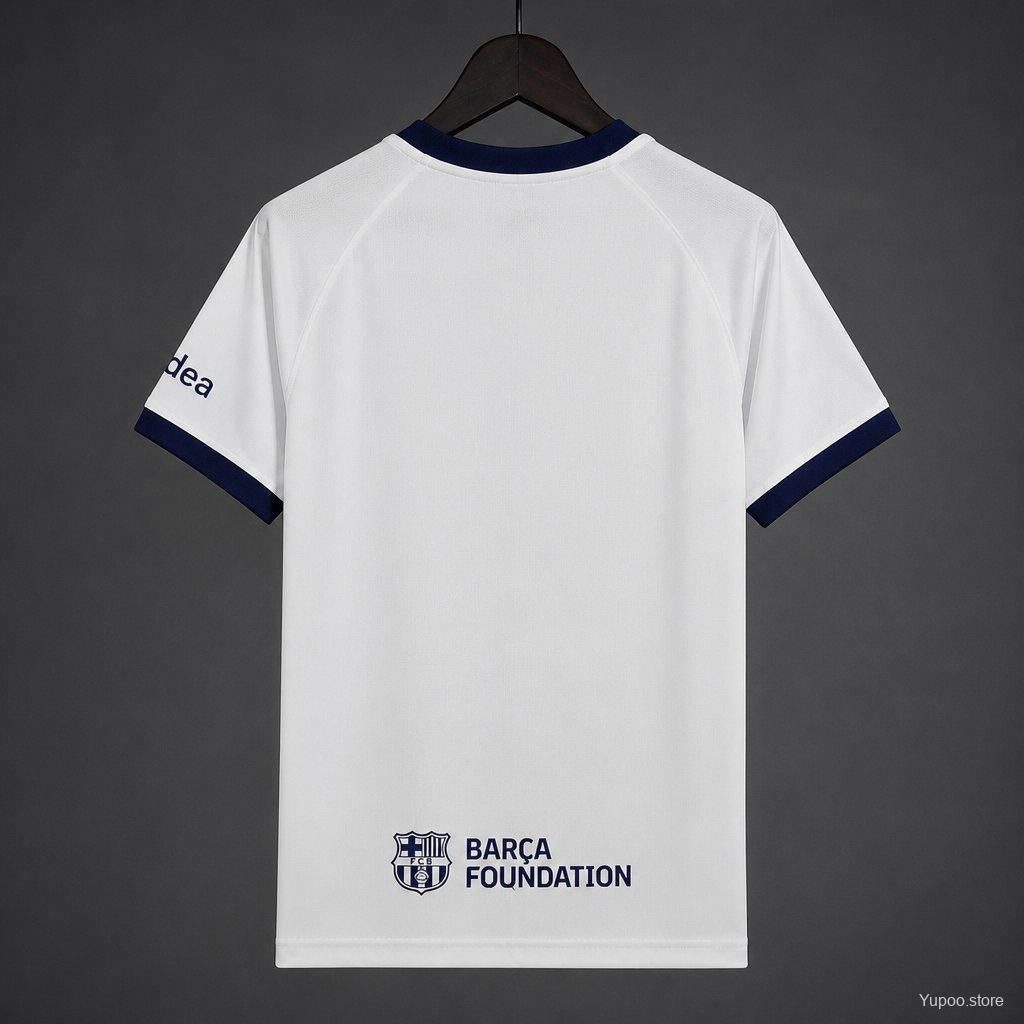 Barcelone Maillot Fourth White&Red 26/27