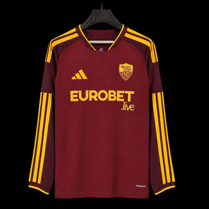 AS Roma Maillot Manches Longues Domicile 26/27