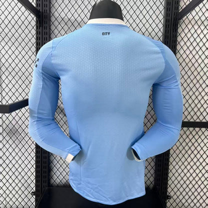 Manchester City Maillot Manches Longues Domicile 25/26 – Version Player
