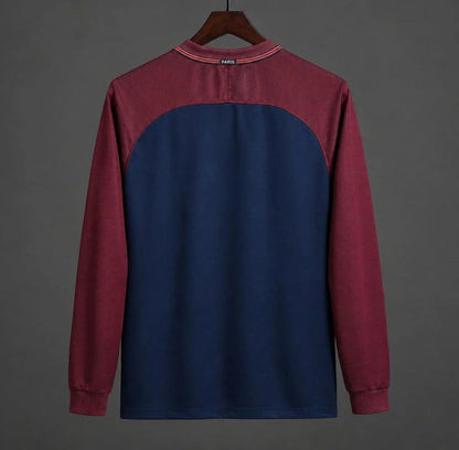 Paris SG Maillot Domicile Rétro 2017/18 – Manches Longues