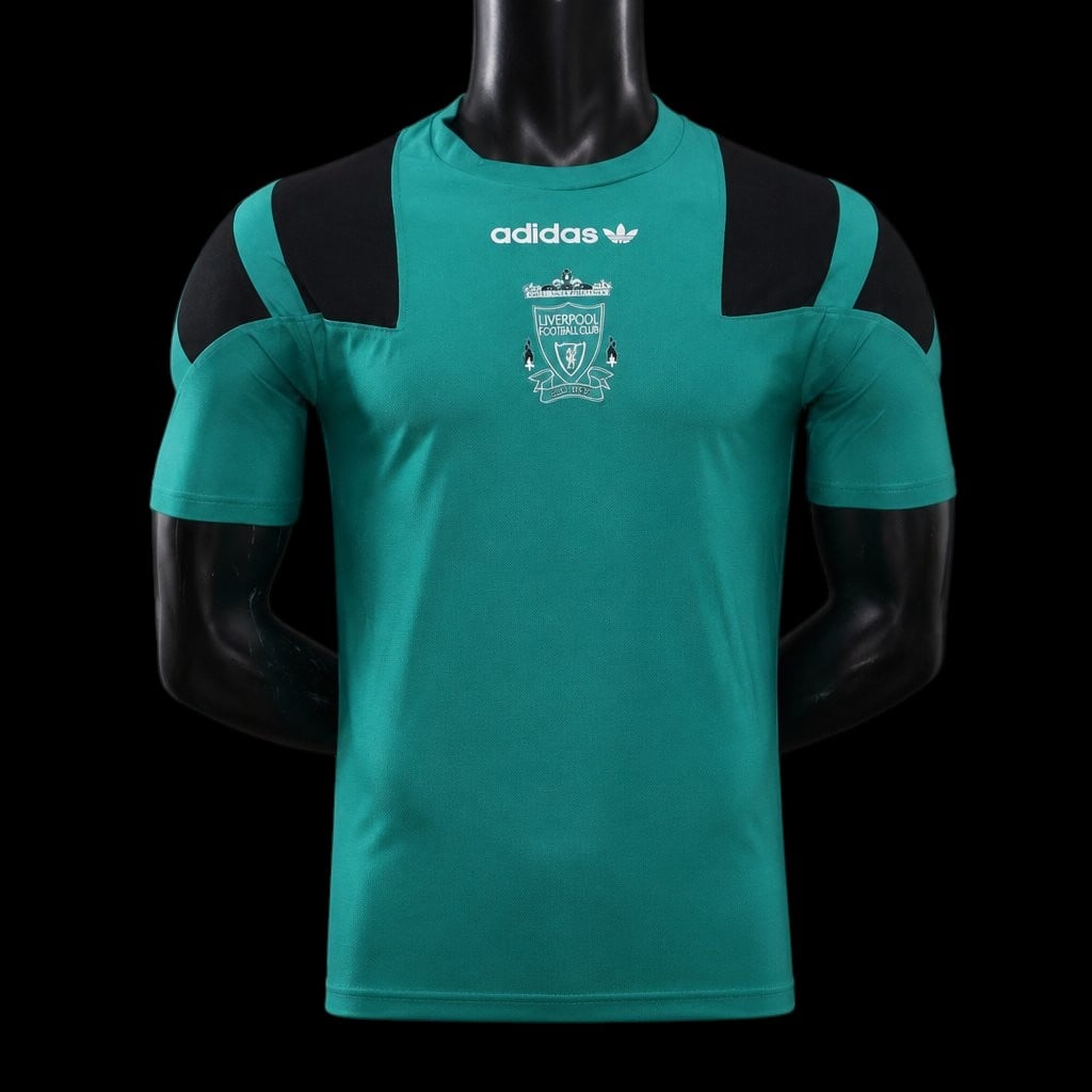 Liverpool Maillot EQT 26/27 – Version Player – Vert et noir – face