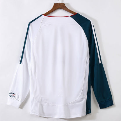 Liverpool Maillot Manches Longues Extérieur Rétro 2006/2007