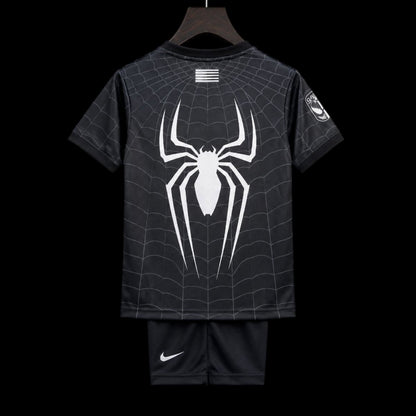 Barcelone x Spider Man Venom Maillot 26/27 – Enfant – photo 2