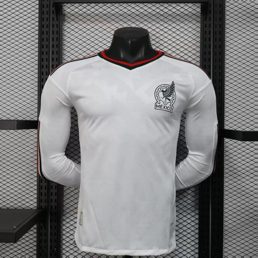 Mexique Maillot Manches Longues Extérieur 25/26 – Version Player