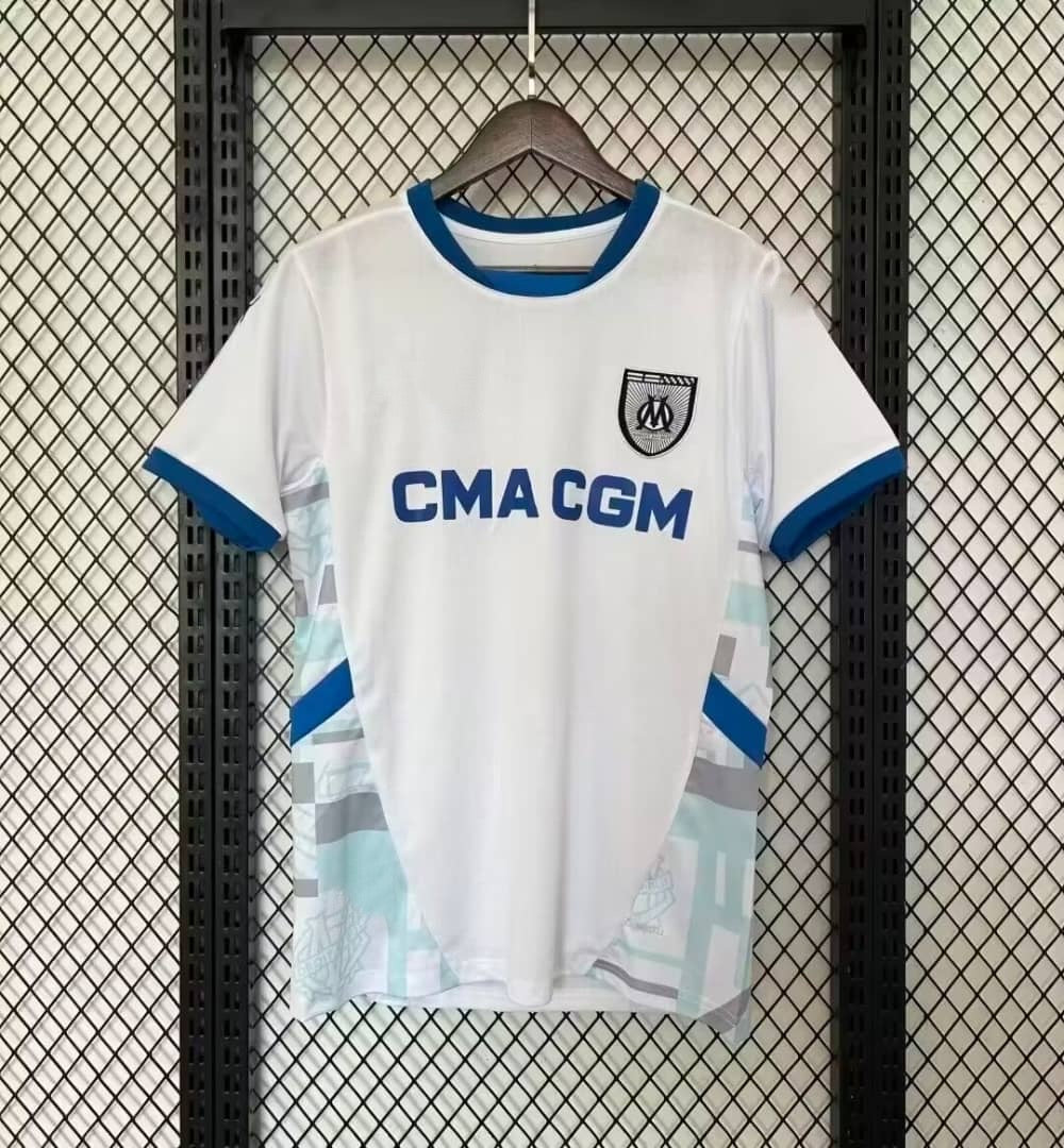 Marseille Maillot Blanc 24/25