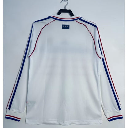 France Maillot Manches Longues Extérieur Rétro 1998
