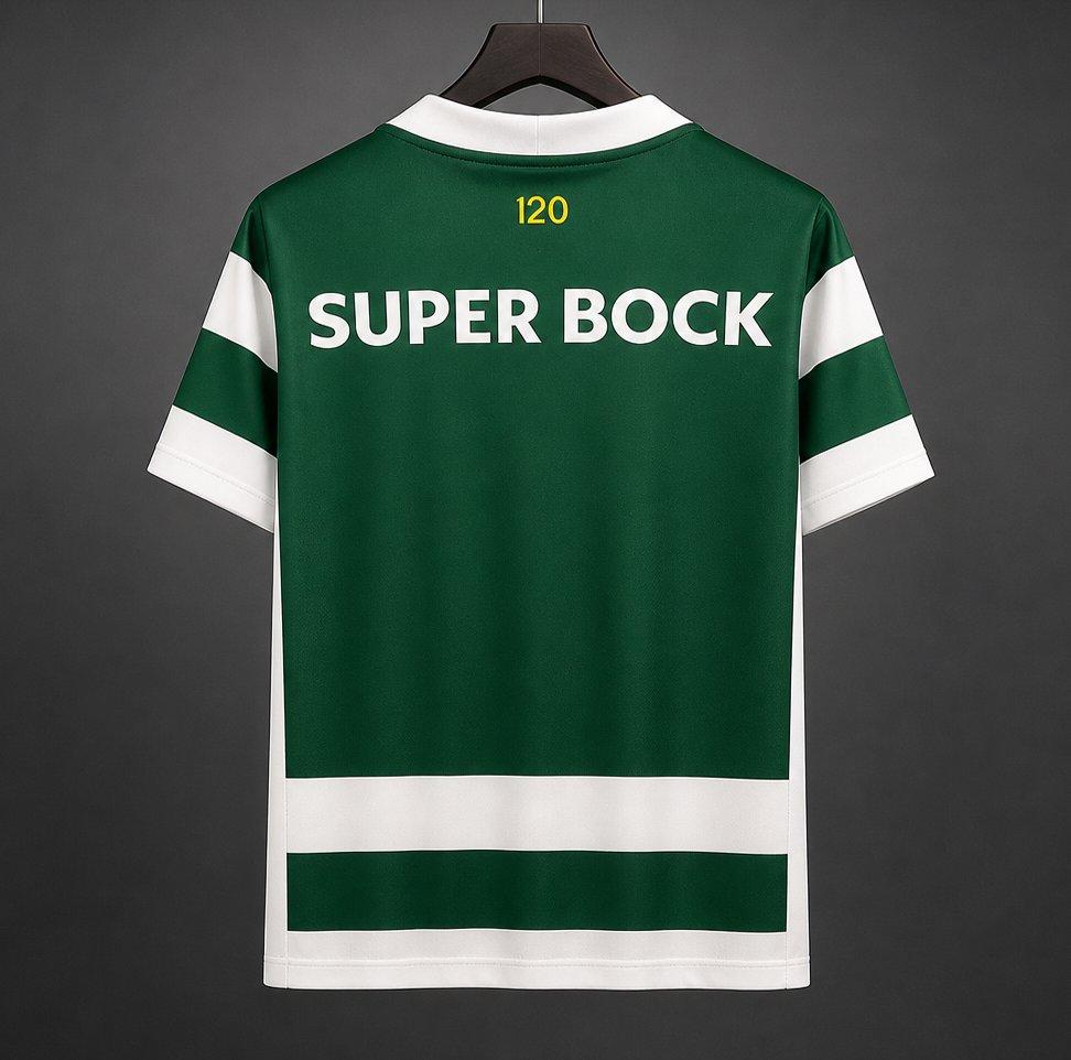 Sporting Lisbonne Maillot Domicile 26/27
