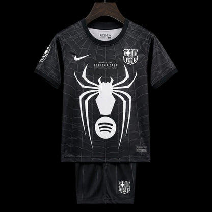 Barcelone x Spider Man Venom Maillot 26/27 – Enfant