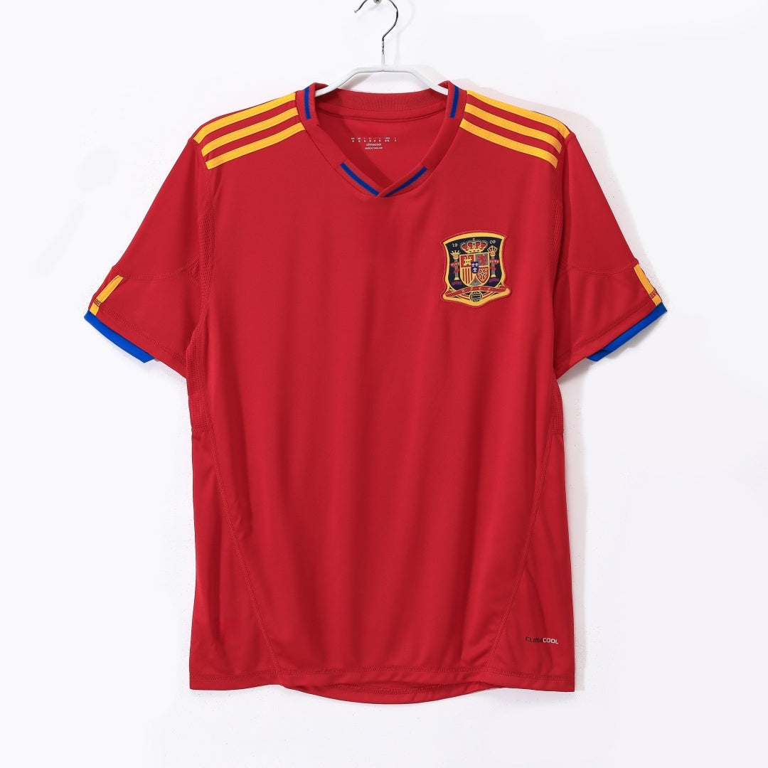 Espagne Maillot Domicile Rétro 2010