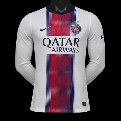 Paris SG Maillot Manches Longues Extérieur 26/27 – Version Player