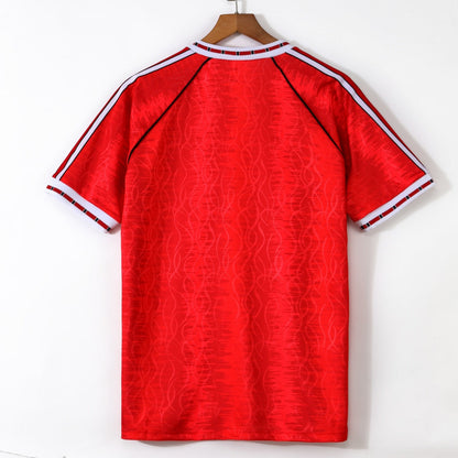 Manchester United Maillot Domicile Rétro 1991/1992