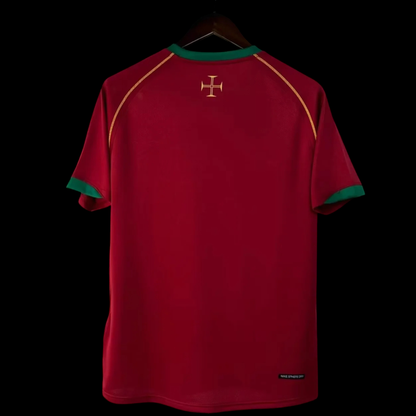 Portugal Maillot Domicile Rétro 2006