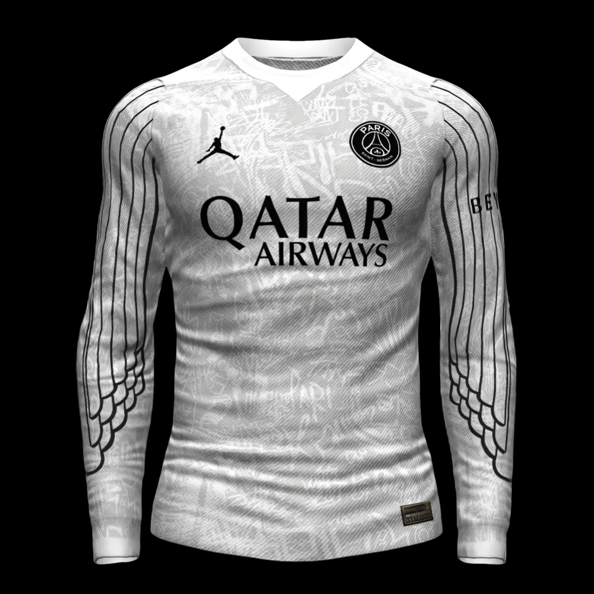 Paris SG Maillot Manches Longues Fourth 26/27 – Version Player