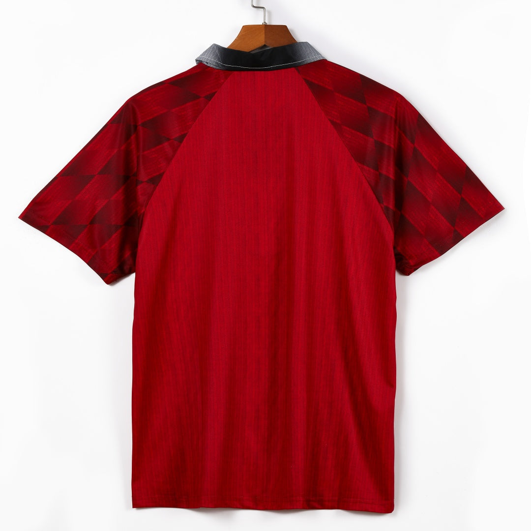 Manchester United Maillot Domicile Rétro 1996/1997