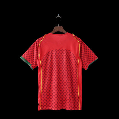 Portugal Maillot Domicile Rétro 2004 – photo 4