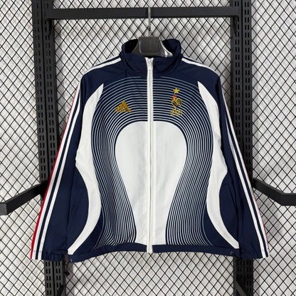 France Veste Coupe-Vent – Bleu marine – Modèle II – vue avant
