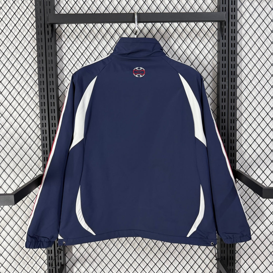 France Veste Coupe-Vent – Bleu marine – Modèle II – vue arrière