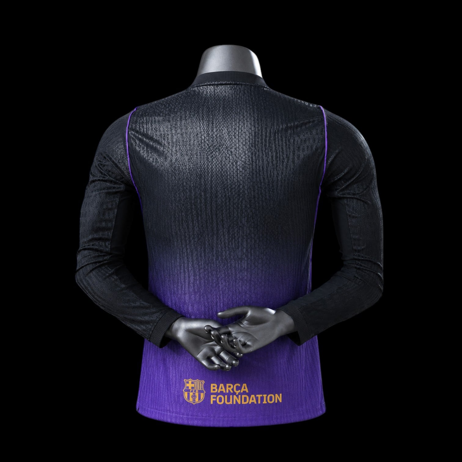 Barcelone Maillot Manches Longues Extérieur 26/27 – Version Player