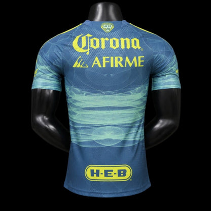 Tigres UANL Maillot Extérieur 26/27 – Version Player – Bleu-vert – vue arrière