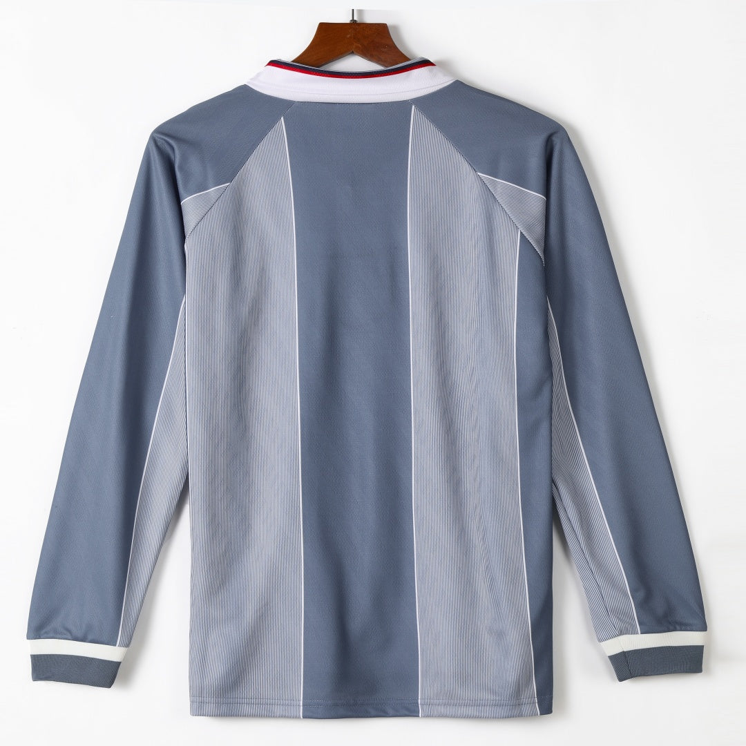 Angleterre Maillot Manches Longues Extérieur Rétro 1996