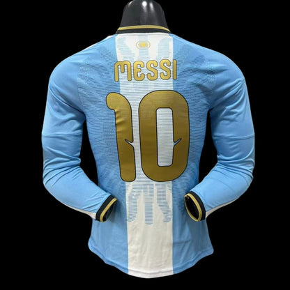 Argentine Maillot Manches Longues Commémoratif Adieu Messi 26/27 – Version Player – photo 3