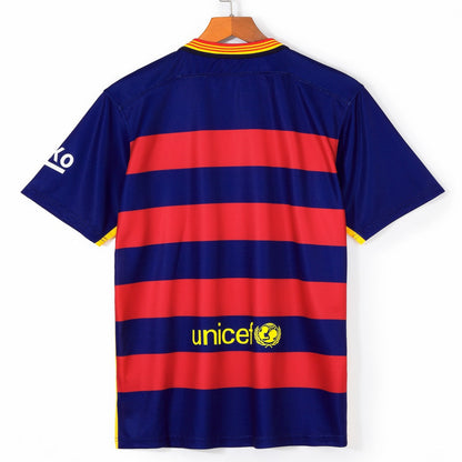 Barcelone Maillot Domicile Rétro 2015/2016