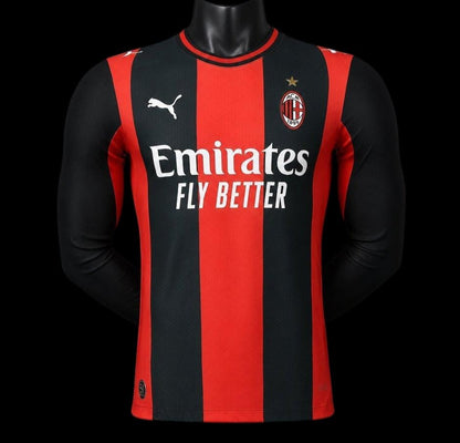 Milan AC Maillot Manches Longues Domicile 26/27 – Version Player
