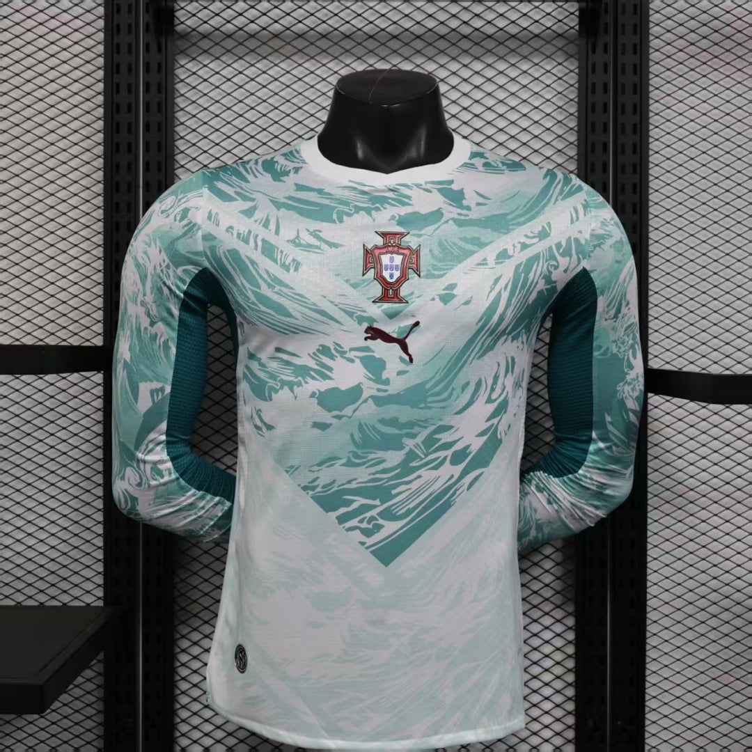 Portugal Maillot Manches Longues Extérieur 25/26 – Version Player