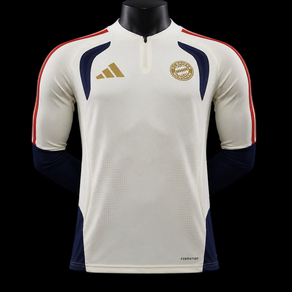 Bayern Munich Maillot Manches Longues Entraînement 26/27 – Version Player