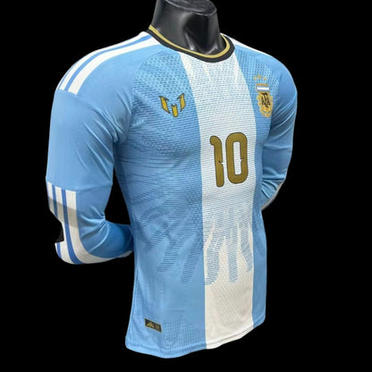 Argentine Maillot Manches Longues Commémoratif Adieu Messi 26/27 – Version Player – photo 4
