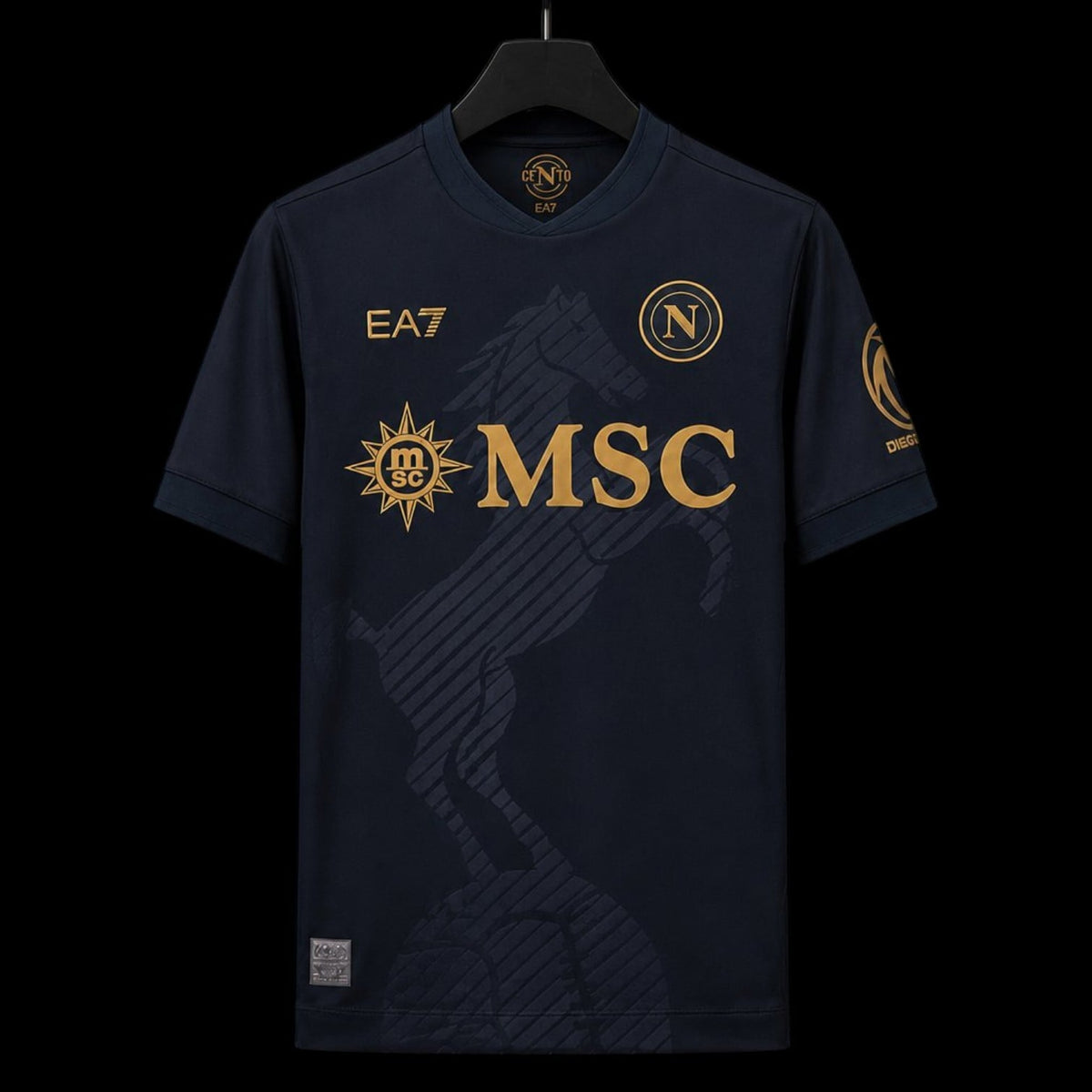 Naples Maillot Champions League Third 26/27 – vue avant