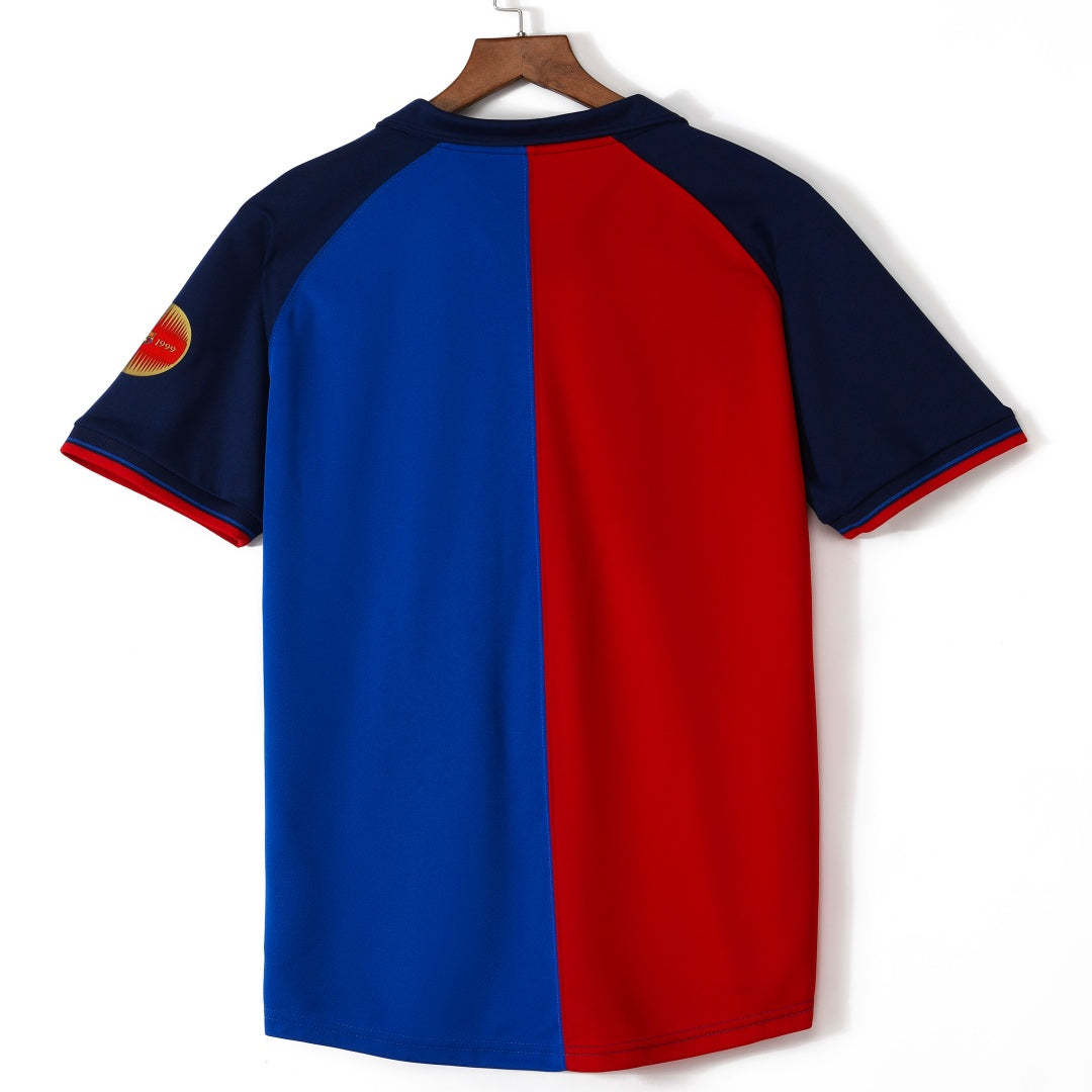 Barcelone Maillot Domicile Rétro 1999/2000