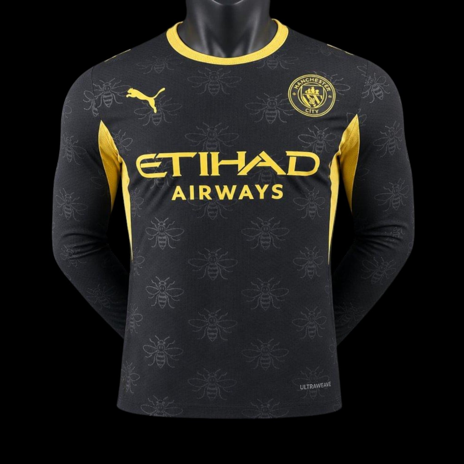 Manchester City  Maillot Manches Longues 26/27 Extérieur  – Version Player