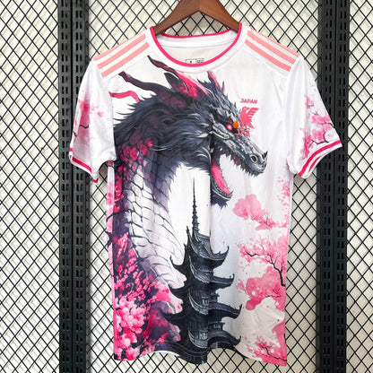 Japon Maillot Spécial Dragon White 25/26