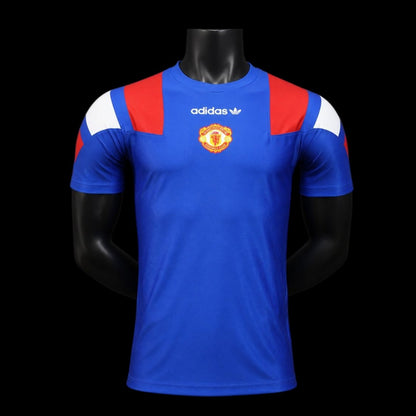 Manchester United Maillot EQT Bleu 26/27 – Version Player – vue avant