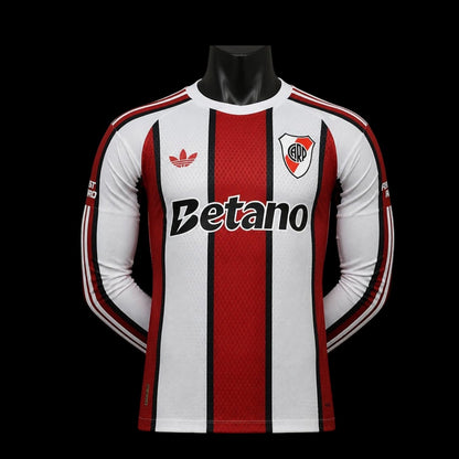 River Plate Maillot Manches Longues Extérieur 26/27 – Version Player – vue avant