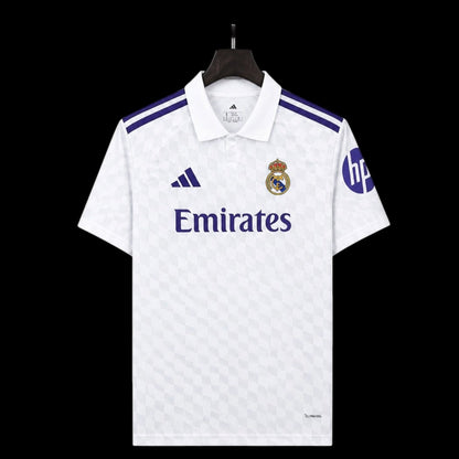 Real Madrid Maillot Polo Domicile 27/28 – vue avant